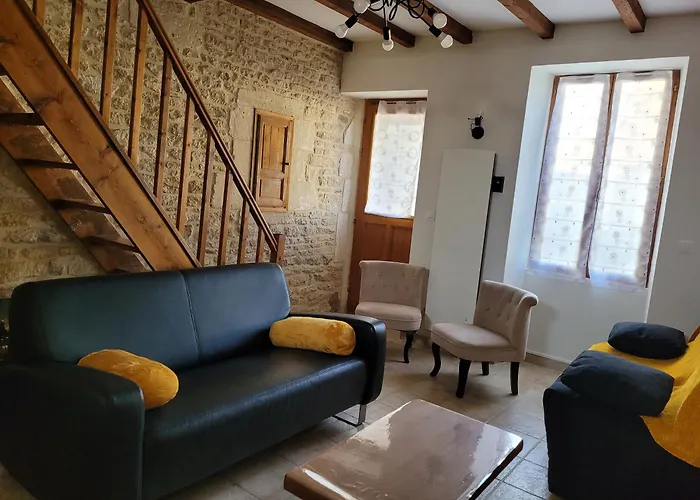 Maison De Pecheur Charmante Et Atypique En Pierre, 1 Min De Marche De La Feriehus Saint-Aubin-Sur-Mer (Calvados)